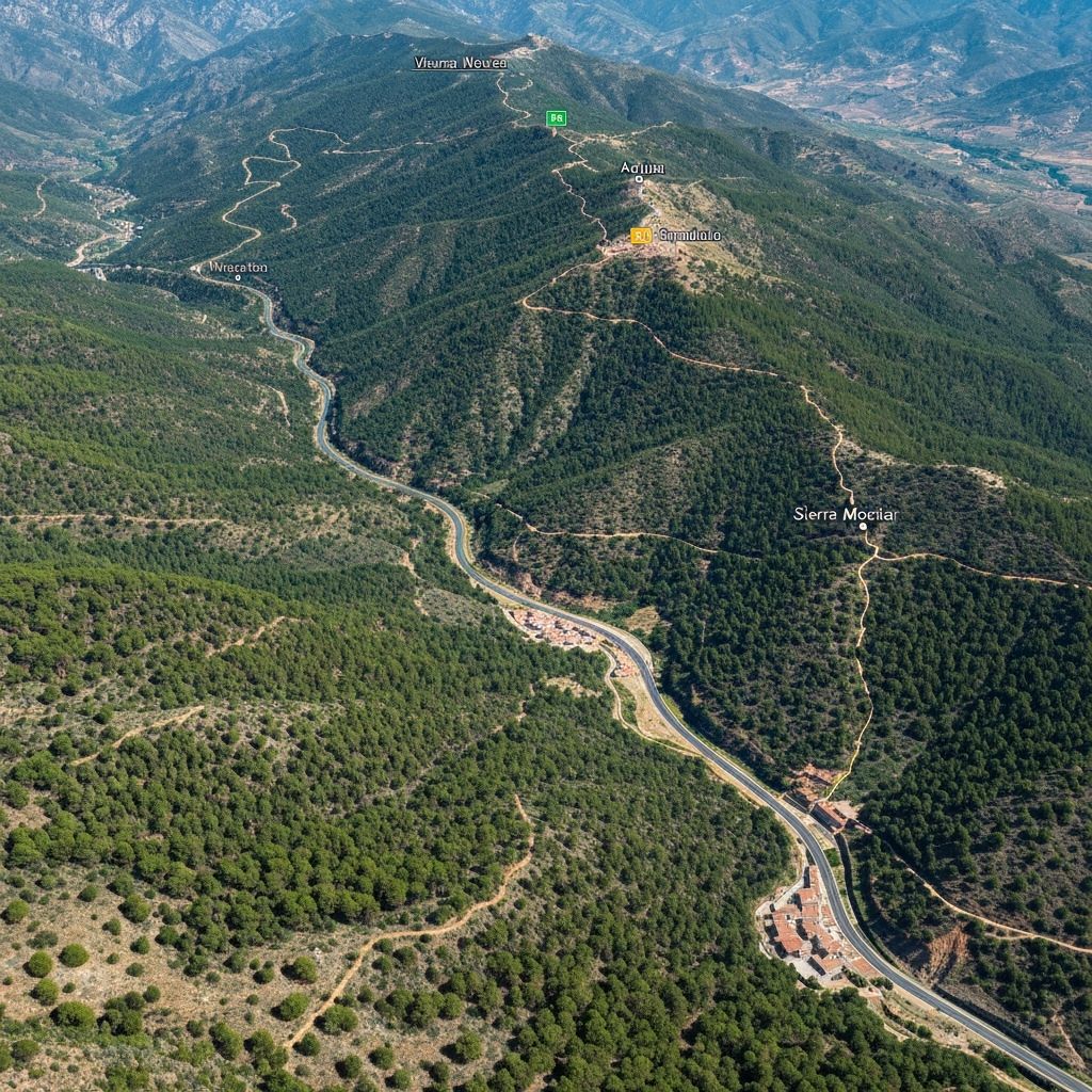 Mapa de ubicación del Santuario